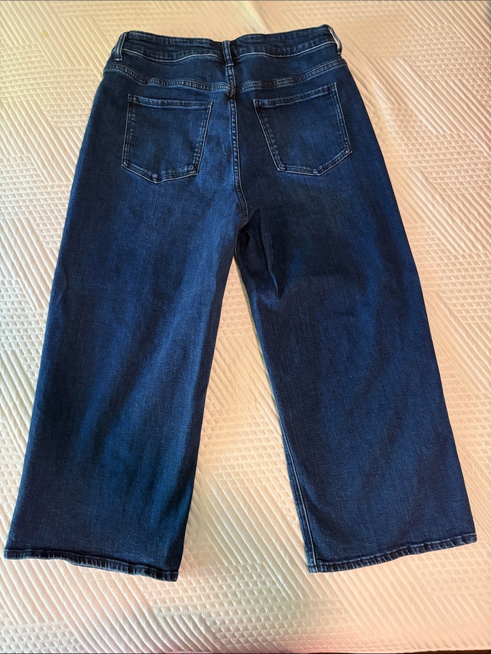Quince Indigo Wide-Leg Jeans - Picture 2 of 2